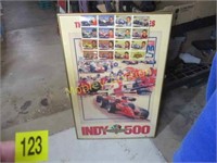 INDY 5OO FRAMED POSTER