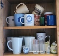 Coffee cup / shot glasses / etc in upper cupboard