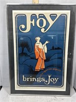 Frame Foy brings Joy Foy Cigarette Papers Poster