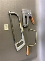 Tools  - saws and stappler