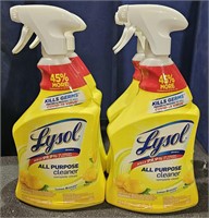 2 Lots of 2 ea Lysol All Purpose Cleaner
