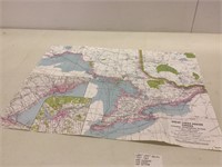 Great lakes region map 1969