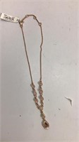 Givenchy Rose Gold Tone Necklace UJC