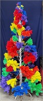 Rainbow Pride Christmas Tree 6’