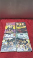 4 new sealed wrestling dvds