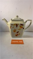 Halls Autumn Leaf Tea Pot