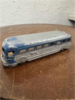 Vintage 5.5" Greyhound Bus Toostie Toy