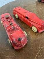 2 Vintage/Antique Metal Toy Cars