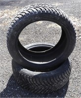 (2) Hakkapeliitta 225/45r18 Studded Snow Tires