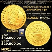 ***Auction Highlight*** 1806 Draped Bust Gold Half