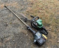 Weedeater and hedge trimmer for parts