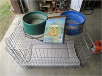 Pet Kennel, Pad  20x36x24 H, Electric water Bowls
