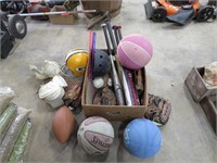 Sports Items - Helmet, Bats, Balls, Gloves, etc