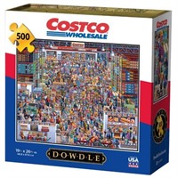 500-Pc 48.8cm x 67.6cm Dowdle Costco Puzzle