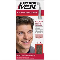 (2) Just for Men Easy Comb-in Hair Color for Men