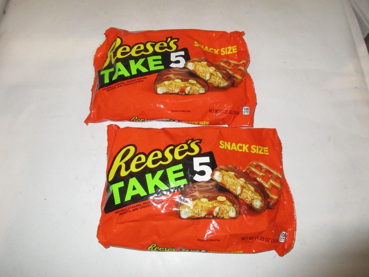 2 Bags Reese's Take 5