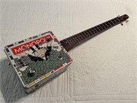 Hand Crafted Monopoly Guitar by Jim Phillips