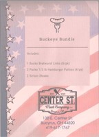 Buckeye Bundle, Brats, Burgers & Steaks