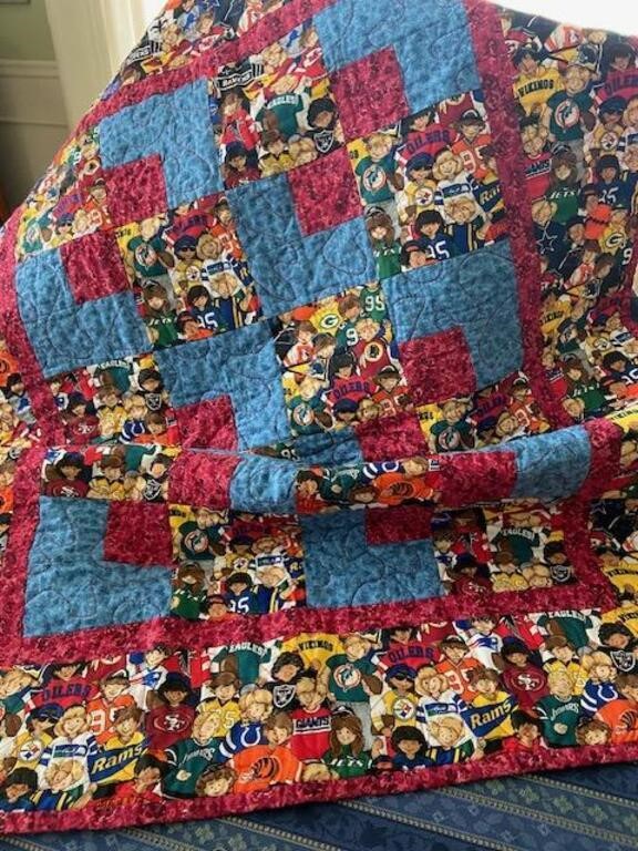 Sports Quilt Throw