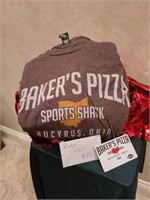 Baker's Pizza $25 Card & Brown T-Shirt