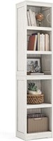 5 Shelf Narrow 68.3H  LINSY HOME 5-Shelf Bookcase