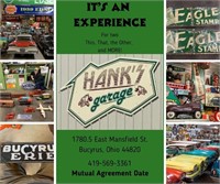 Experience For Two at Hank's Garage