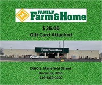 Family Farm & Home $25 Gift Card