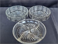 Cafe Candy Dishes & Divided Relish Dish $34
