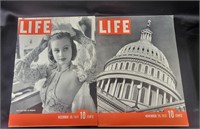 Life Magizines Dec 20,1937 -Nov 29,1937 $20 Ea