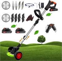 Battery Powered Weed Eater  Lawn Edger  24V 2.0Ah