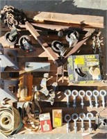 STEEL CABLES, EYE BOLTS, JACK STANDS, CHAIN,