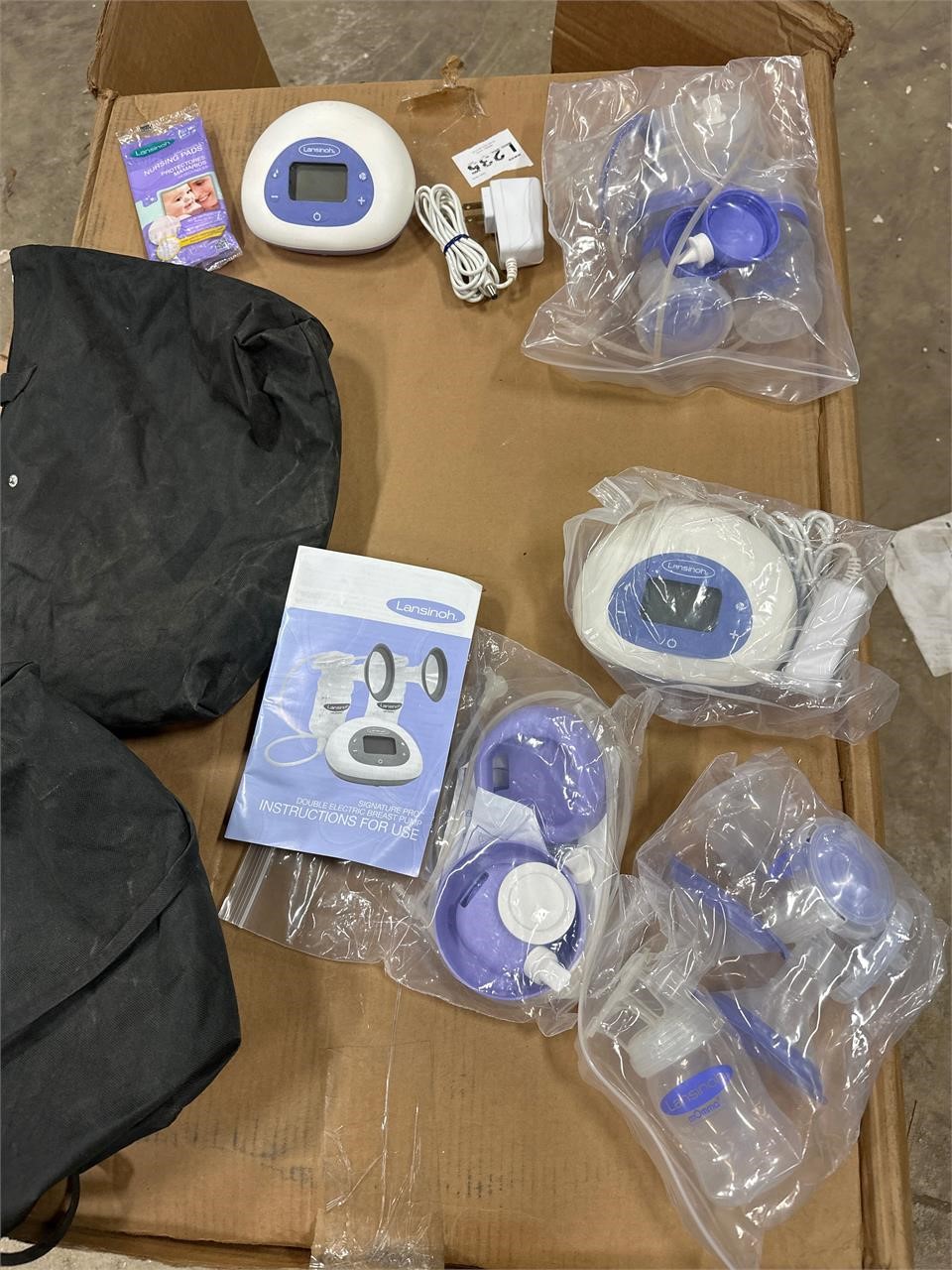 Miscellaneous Lot Of Breast Pumps And Accessibi...