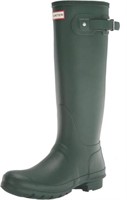 Hunter Women's 7 Tall Rain Boot, Green 7