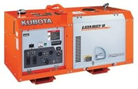 Lot of (1) Kubota Diesel Generator