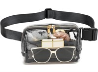 ($29) MEISEE Clear Belt Bag Clear fanny pack