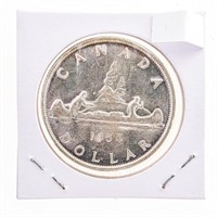 1954 Canada Silver Dollar SWL
