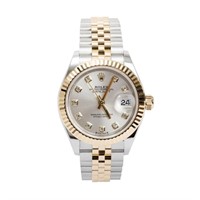 ROLEX 2021 Stainless Steel & 18k Yellow Gold Lady-