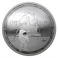 2019 $25 50th Anniversary of the Apollo 11 Moon La