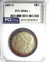 1887-O Morgan MS64+ LISTS $800