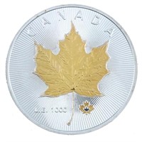 Canada 2020 Maple Leaf Medallion LE/1000 - 24kt Go