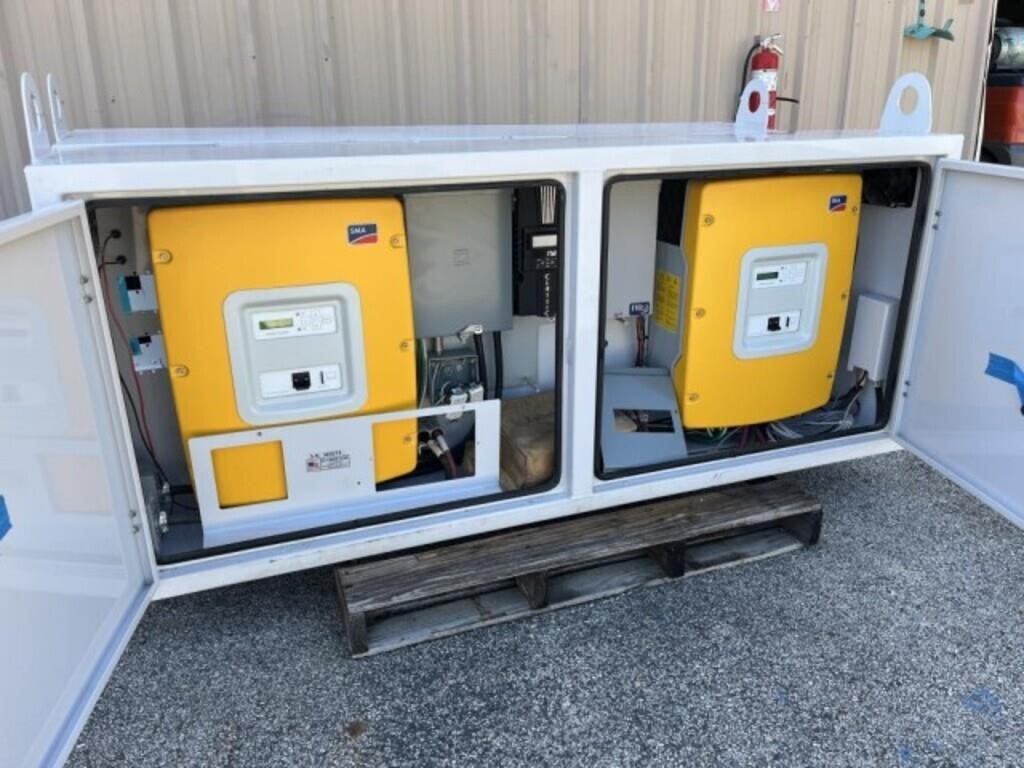 Lot of (1) Utility Cabinet, Loaded