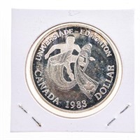 1983 Canada Silver Dollar Ultra H- Cameo Proof 70