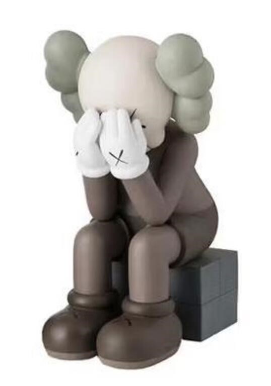 KAWS (Passing Through) Companion - 12" Green, Ope