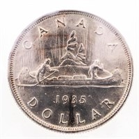 Canada 1935 Silver Dollar MS64 ICCS