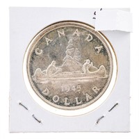 Canada 1945 Silver Dollar
