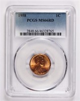 1958 PCGS GRADED LINCOLN CENT