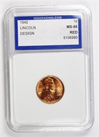 1942 LINCOLN CENT