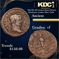 284-305 AD Ancient Rome Britain, Diocletian, Londo