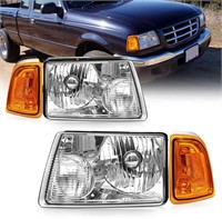 Ford Ranger Headlight Assembly Pair 2001-2011'