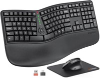 MEETION Ergonomic Keyboard & Mouse  Full Size  Cus
